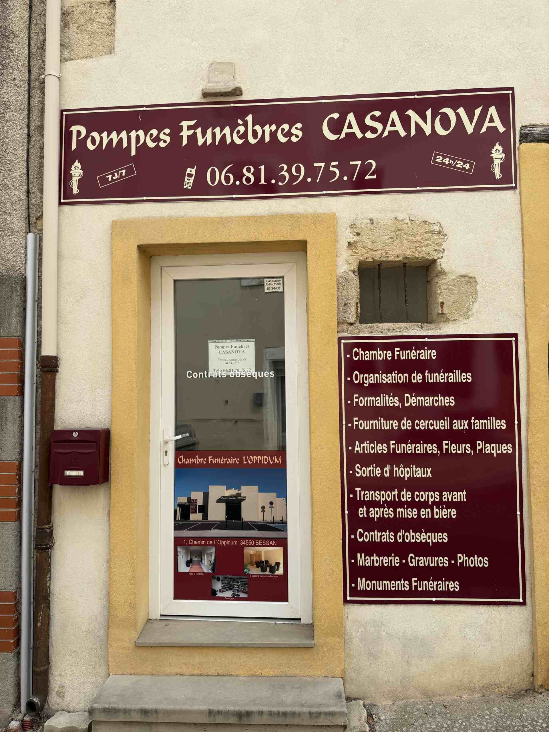 Photo de Pompes Funèbres Casanova